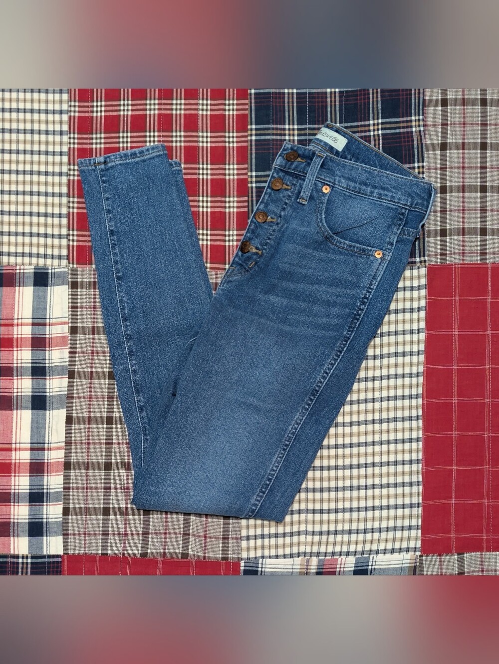 Madewell 10" Highrise Skinny 28" X 29"